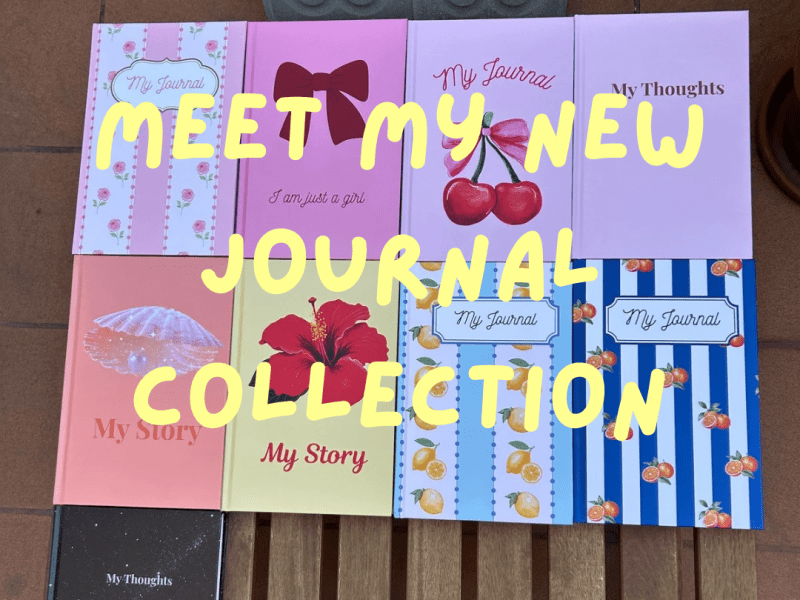 Meet my new journal&nbsp;collection